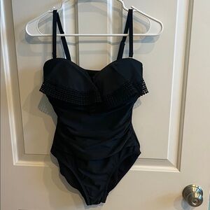 Kona Sol Black Women’s One Piece Swimsuit